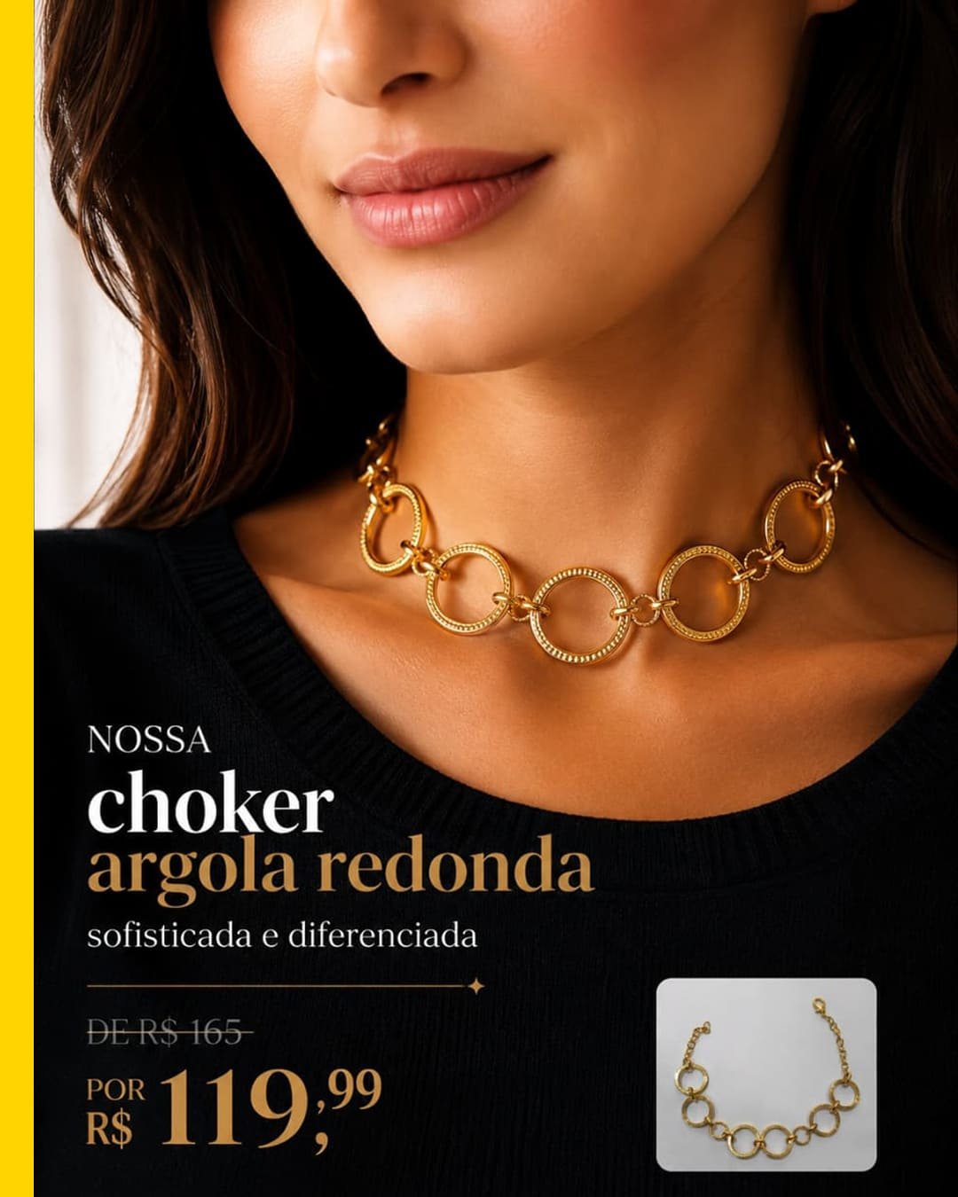 BChoker Argola Redonda